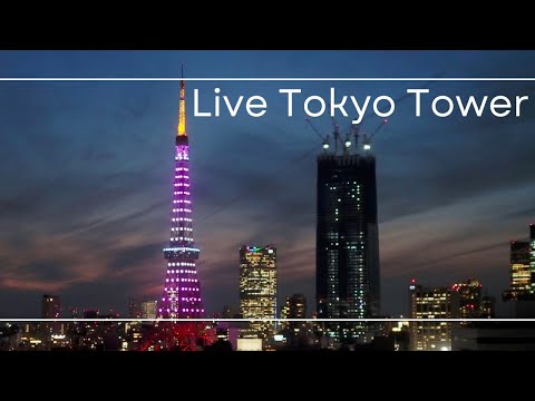 4k LIVE 東京タワーと麻布台ヒルズ森JPタワー　羽田空港都心ルート /Tokyo Tower and Roppongi Hills and Azabudai Hills 2023.8.26